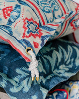 MindTheGap MEDITERRANEO IKAT Natural linen Fabric