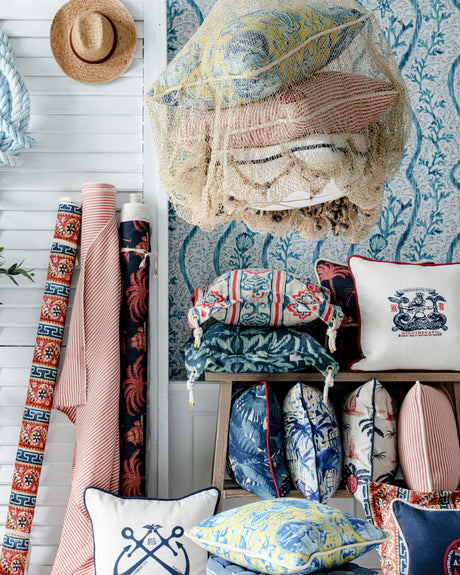 MindTheGap PARADEISOS Natural Fabric Fabric