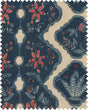 MindTheGap PHOENICIA BATIK Natural linen Fabric