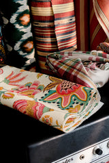 MindTheGap MIDSUMMER FLORAL Natural linen Fabric