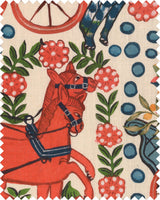 MindTheGap FASNACHT Natural linen Fabric