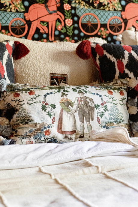 MindTheGap LANDHAUSMODE Natural Fabric Fabric