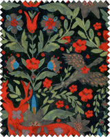 MindTheGap DER KNIG Black Velvet Fabric