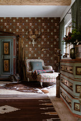 MindTheGap ALPBACH Burnt Orange TYROL Wallpaper