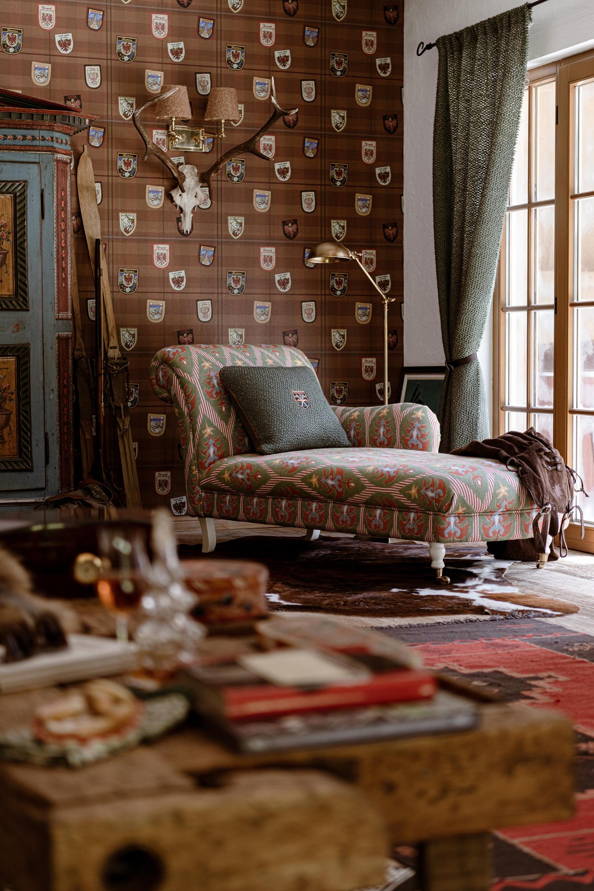 MindTheGap ALPBACH Burnt Orange TYROL Wallpaper