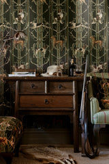 MindTheGap MOUNTAIN DOGS Peat Black TYROL Wallpaper