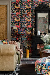 MindTheGap FASNACHT Anthracite TYROL Wallpaper