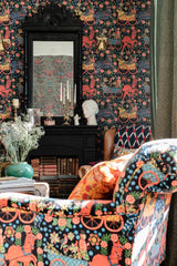 MindTheGap FASNACHT Anthracite TYROL Wallpaper