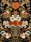 MindTheGap GOLDENE HENNE Anthracite TYROL Wallpaper