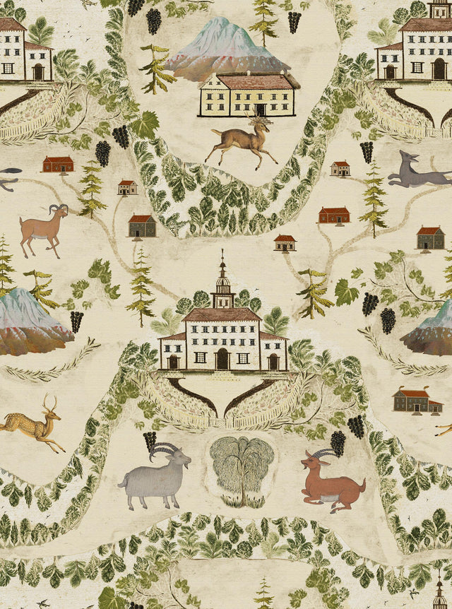 MindTheGap GALTR OF TYROL Taupe TYROL Wallpaper