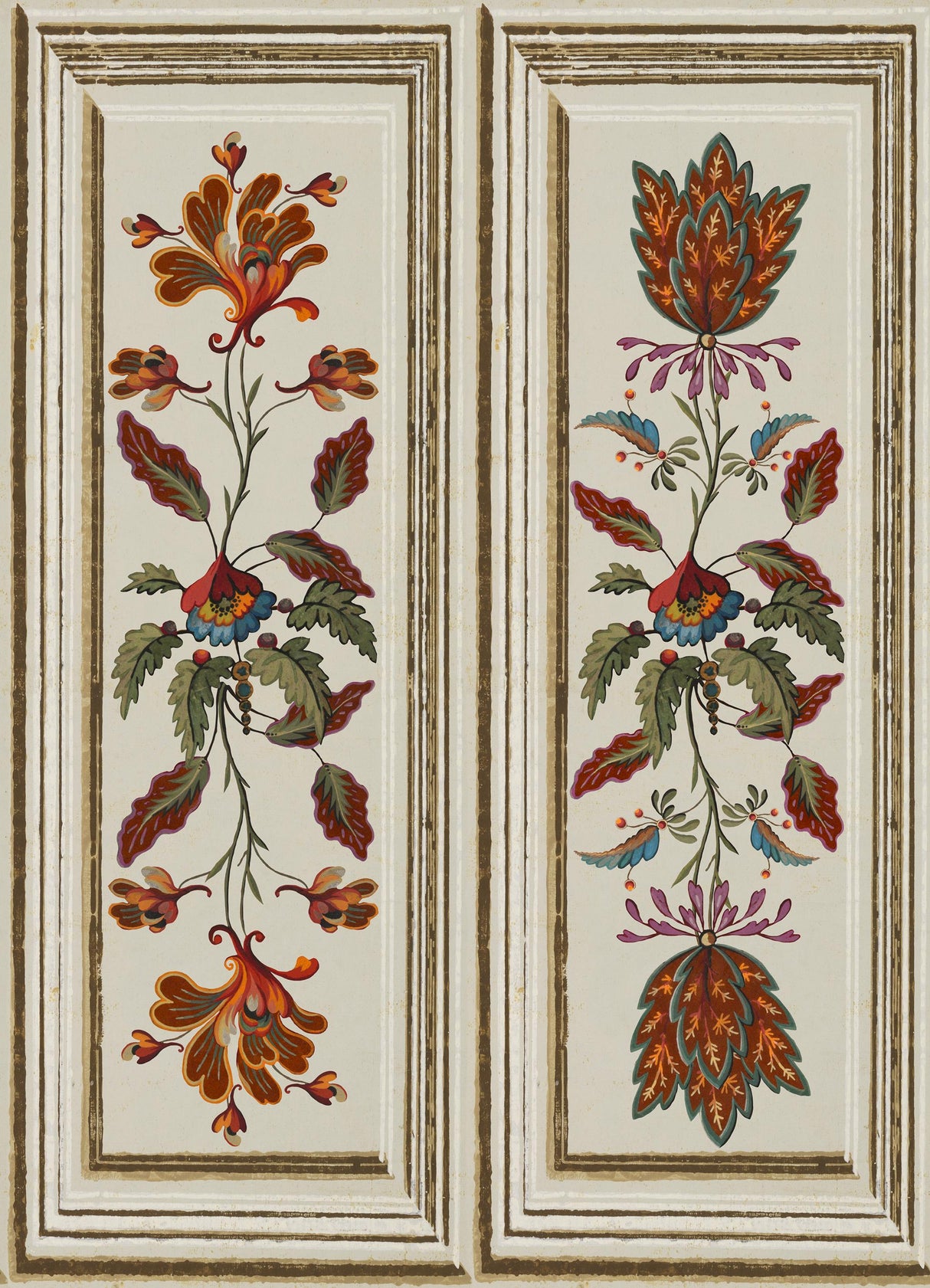 MindTheGap TYROLEAN PANEL Taupe TYROL Wallpaper