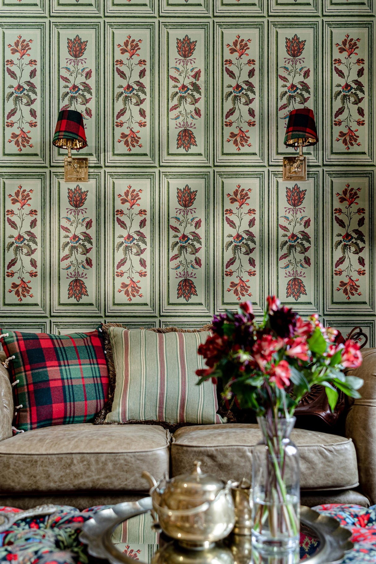 MindTheGap TYROLEAN PANEL Alpen Green TYROL Wallpaper