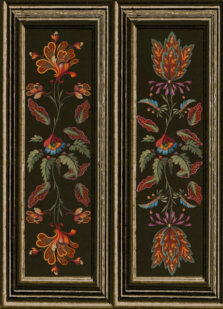 MindTheGap TYROLEAN PANEL Black TYROL Wallpaper