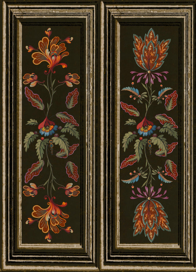 MindTheGap TYROLEAN PANEL Black TYROL Wallpaper