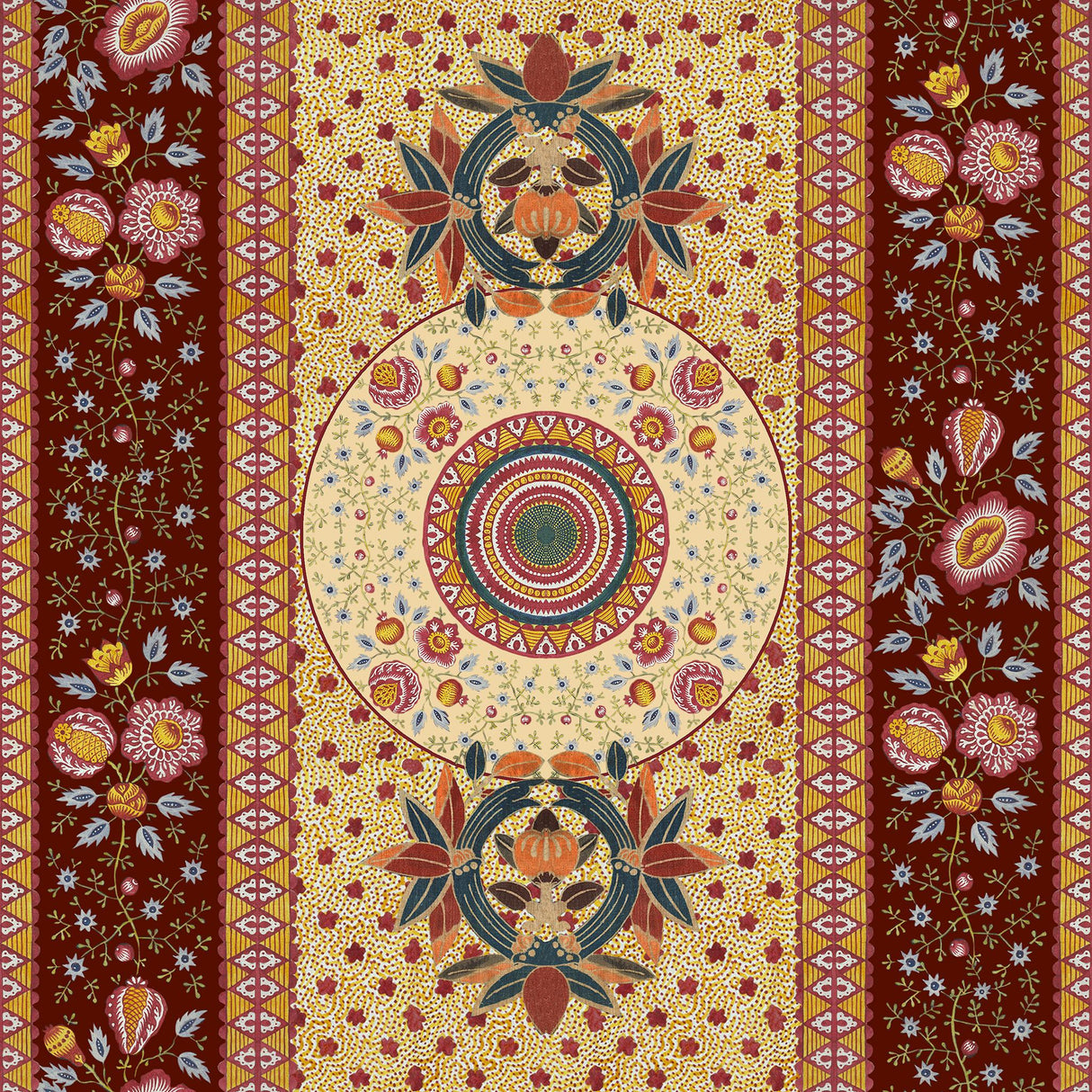 MindTheGap ERBSTCK Burgunder TYROL Wallpaper