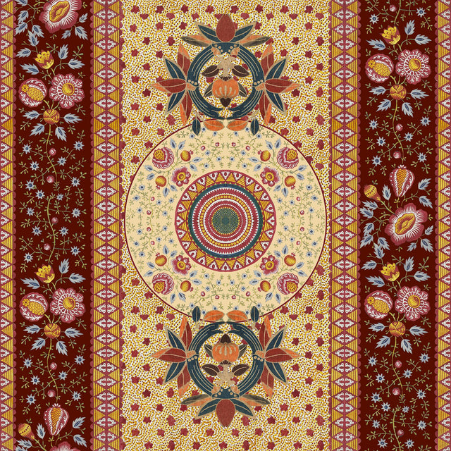 MindTheGap ERBSTCK Burgunder TYROL Wallpaper