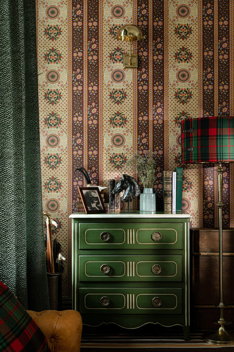 MindTheGap ERBSTCK Burgunder TYROL Wallpaper