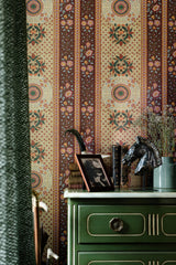 MindTheGap ERBSTCK Burgunder TYROL Wallpaper