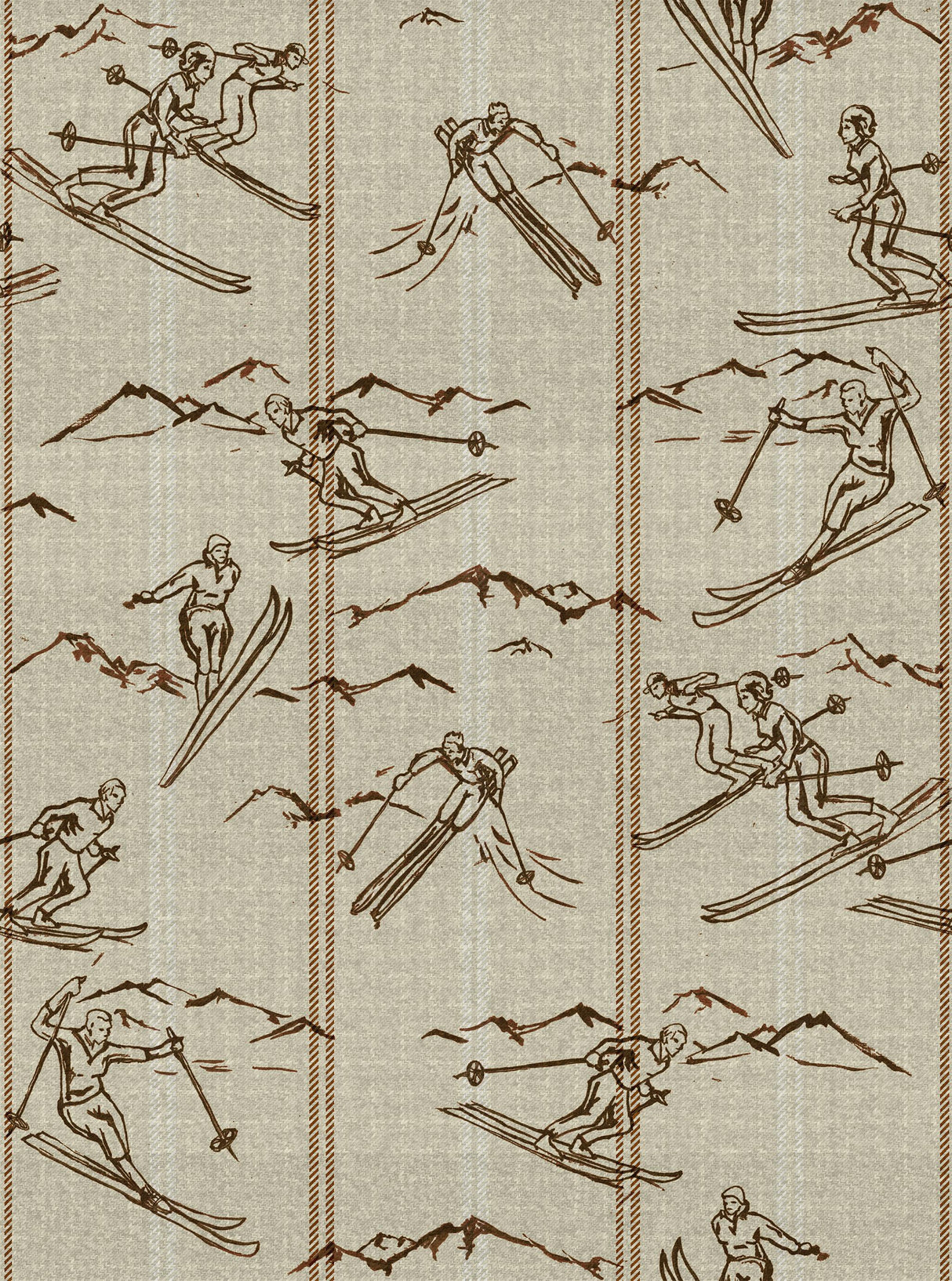 MindTheGap ISCHGL Taupe TYROL Wallpaper