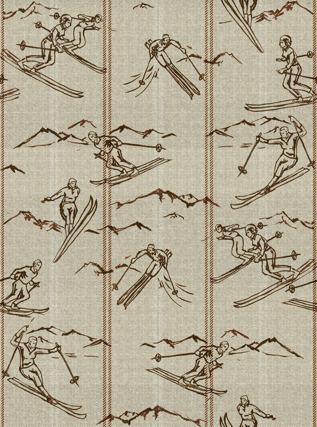 MindTheGap ISCHGL Taupe TYROL Wallpaper