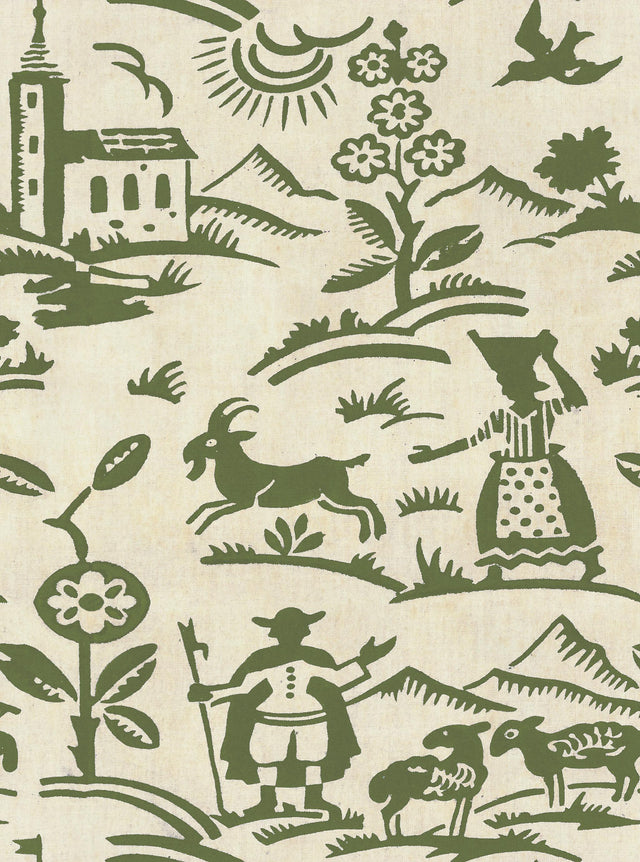 MindTheGap BRIXEN Green TYROL Wallpaper