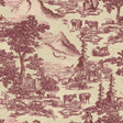 MindTheGap TOILE DU TYROL Burgundy TYROL Wallpaper