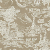 MindTheGap TOILE DU TYROL Taupe TYROL Wallpaper