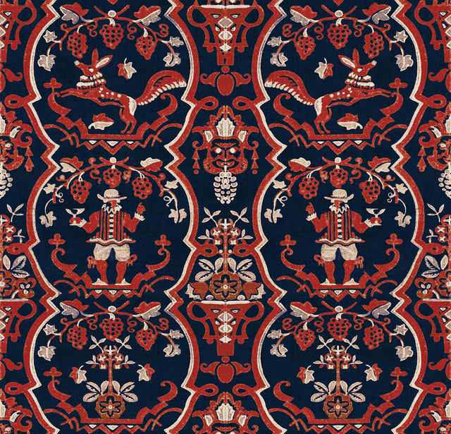 MindTheGap FLORICSOME Blueprint TYROL Wallpaper