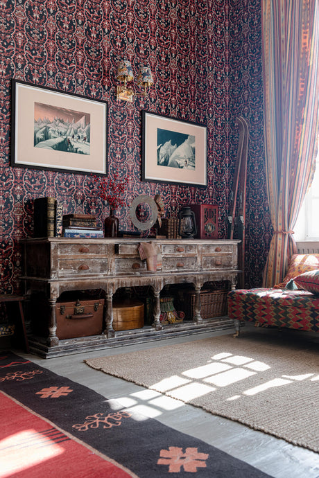 MindTheGap FLORICSOME Blueprint TYROL Wallpaper