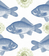 MindTheGap FISH BLUE SEASIDE Wallpaper