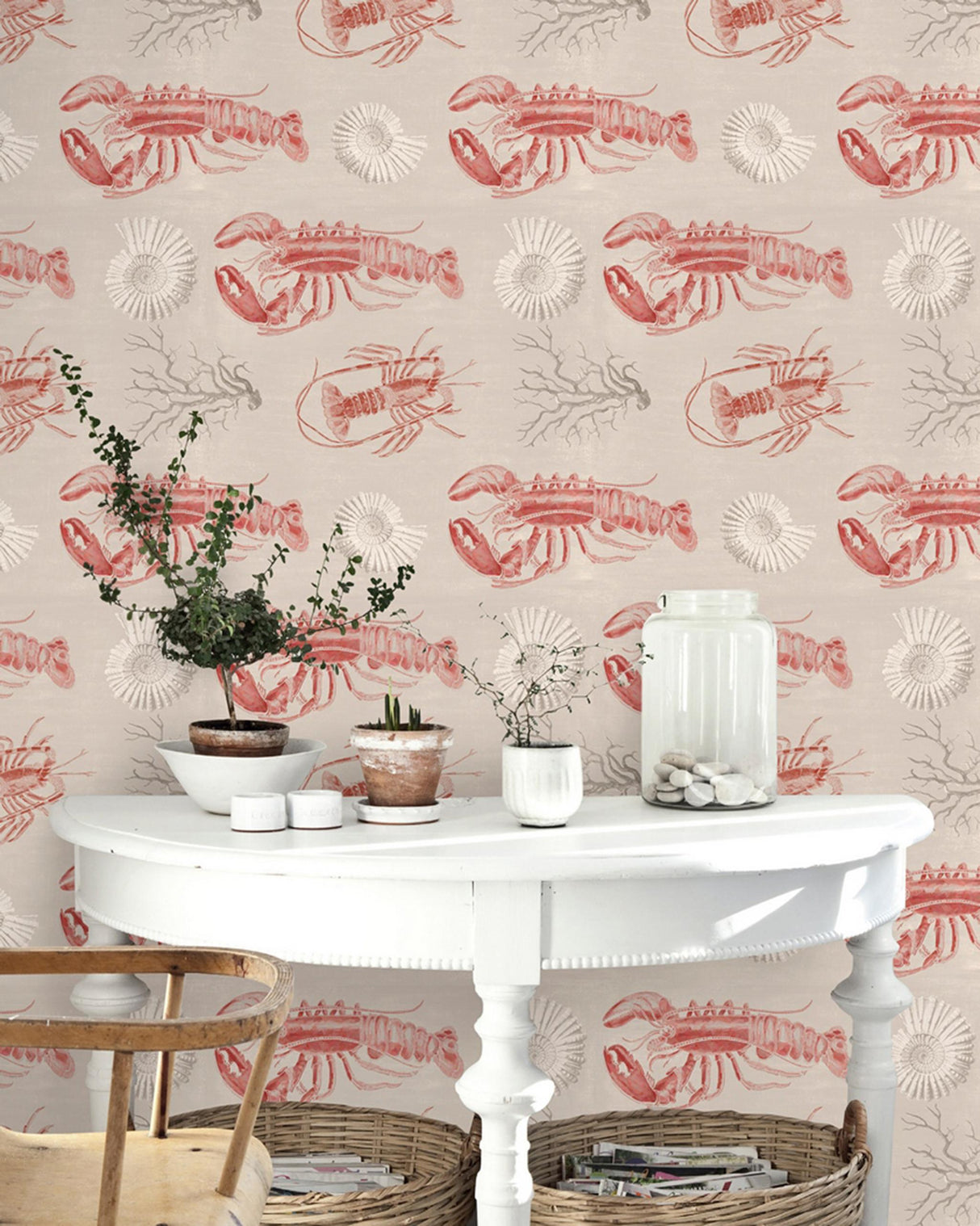MindTheGap LOBSTER TAUPE SEASIDE Wallpaper
