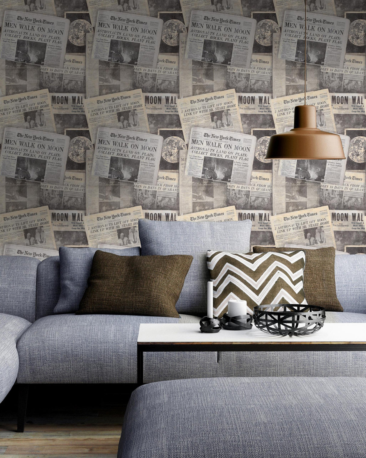 MindTheGap MOONWALKER NEWSPAPER Wallpaper