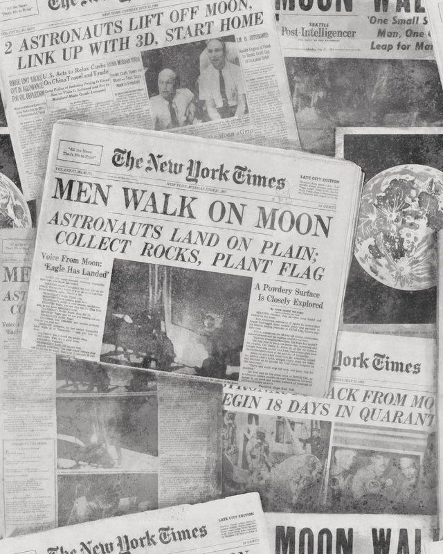 MindTheGap MOONWALKER NEUTRAL NEWSPAPER Wallpaper
