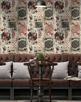 MindTheGap PLAY CARDS RETRO Wallpaper
