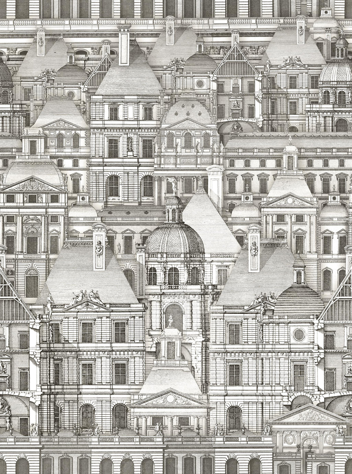 MindTheGap LOUVRE ARCHITECTURAL Wallpaper