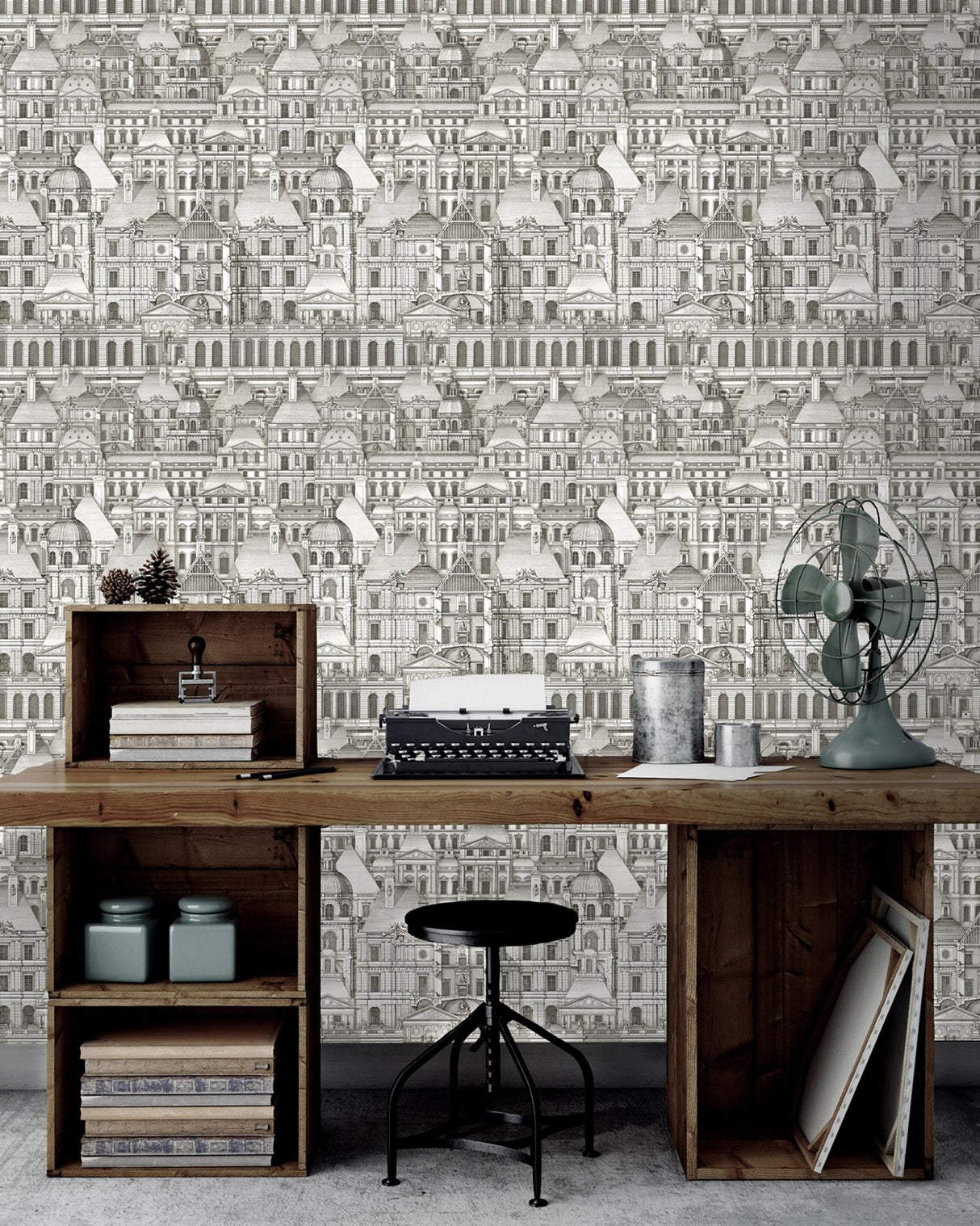 MindTheGap LOUVRE ARCHITECTURAL Wallpaper