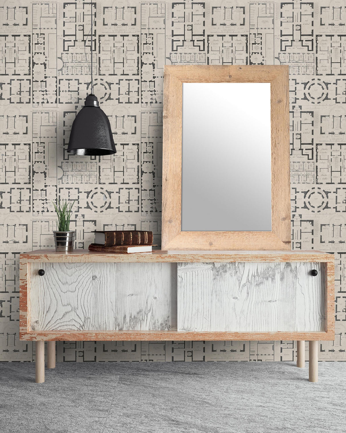 MindTheGap CHATEAU TAUPE ARCHITECTURAL Wallpaper