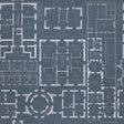 MindTheGap CHATEAU BLUE ARCHITECTURAL Wallpaper