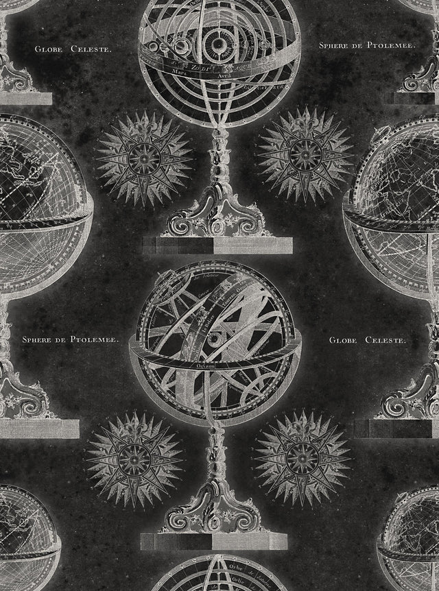 MindTheGap ARMILLARY ANTHRACITE DISCOVERY Wallpaper