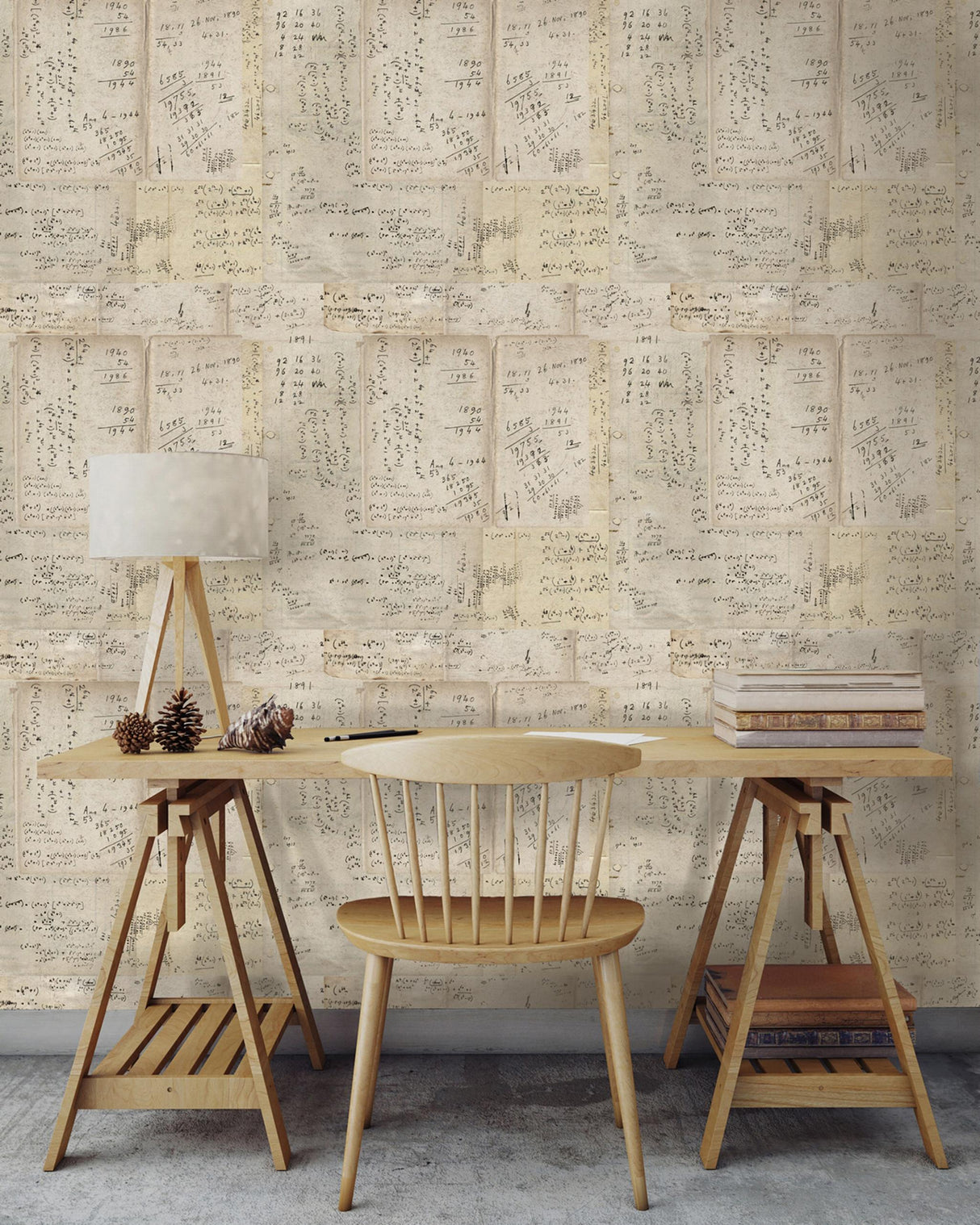 MindTheGap MATH VINTAGE SCIENCE Wallpaper