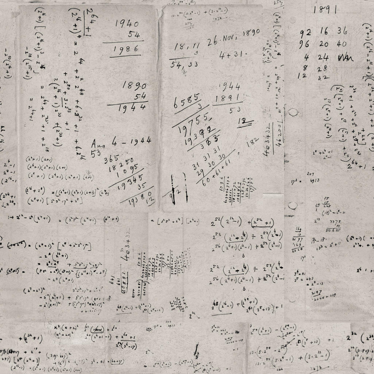 MindTheGap MATH NEUTRAL VINTAGE SCIENCE Wallpaper