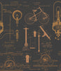 MindTheGap PATENTS VINTAGE SCIENCE Wallpaper