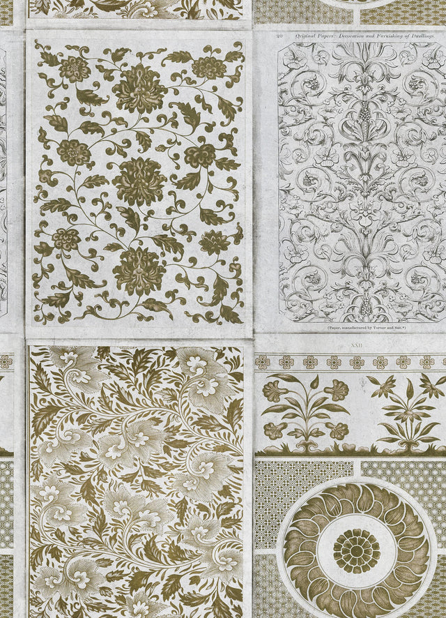 MindTheGap CHINESE PATTERNS BROWN WORLD CULTURE Wallpaper