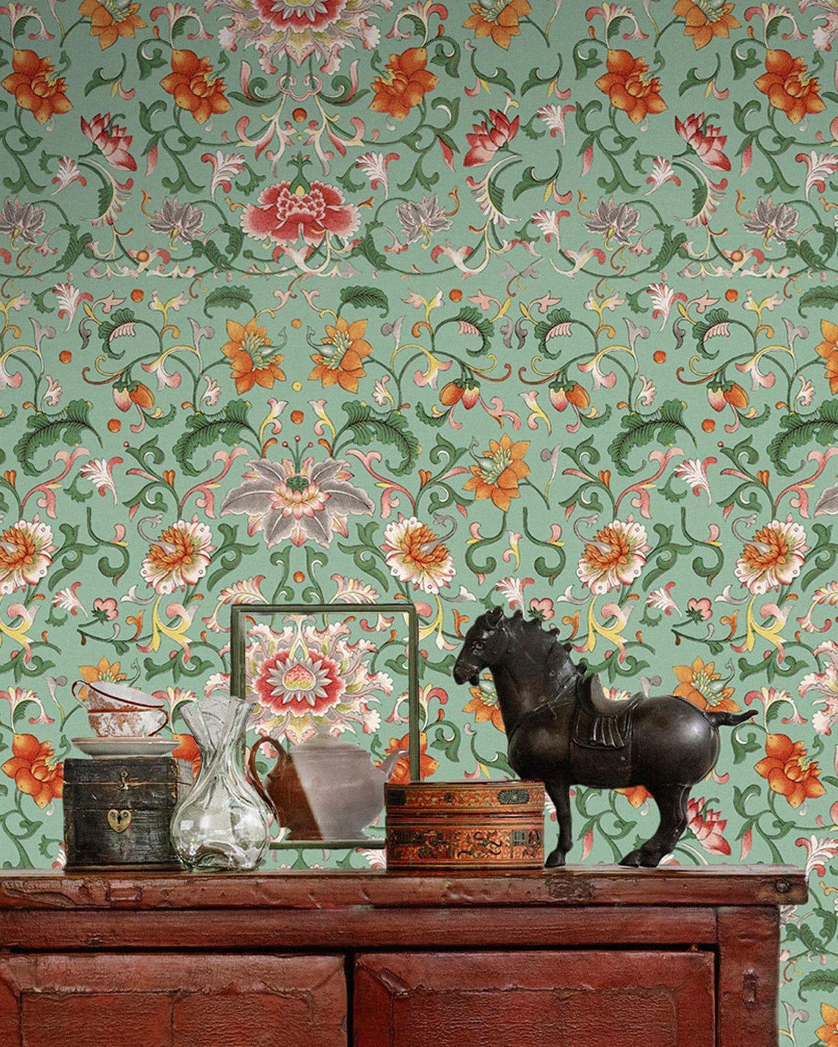 MindTheGap CHINESE FLORAL WORLD CULTURE Wallpaper