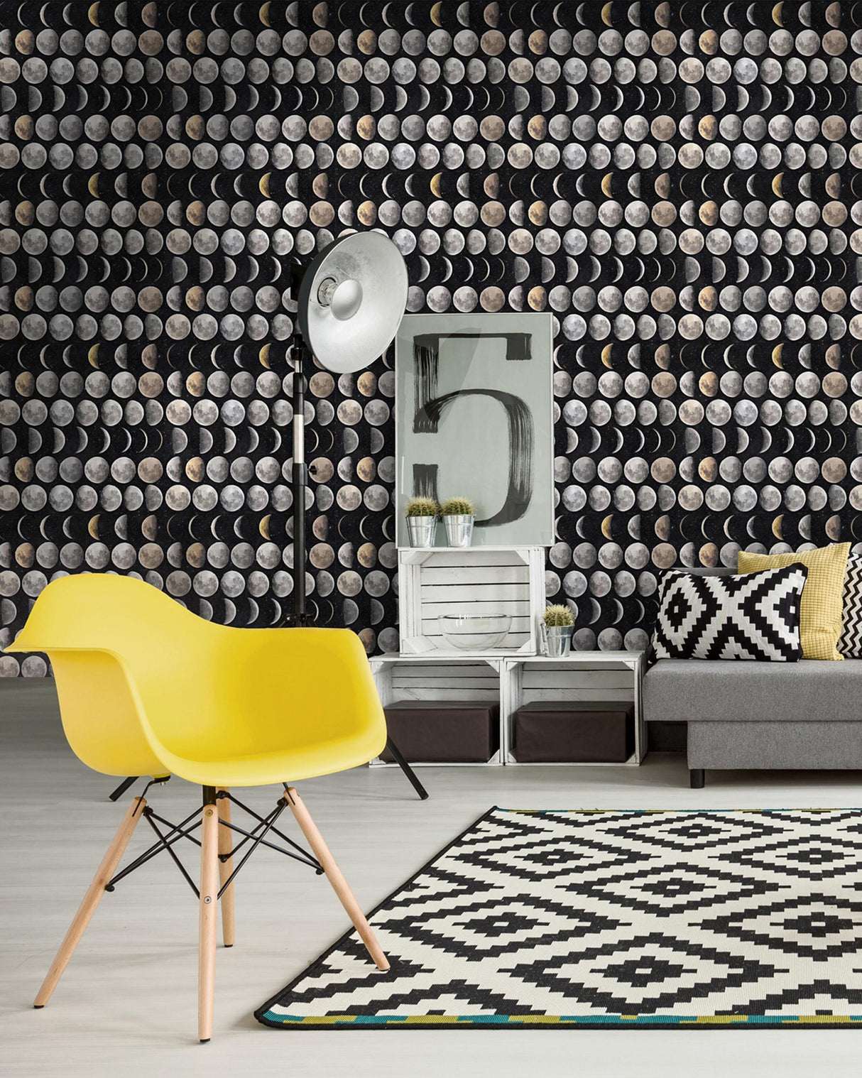 MindTheGap MOON PHASES UNIVERSE Wallpaper