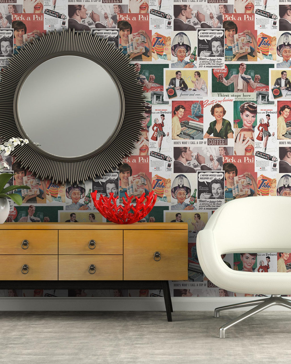 MindTheGap RETRO ADS RETRO Wallpaper