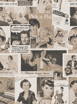 MindTheGap RETRO ADS SEPIA RETRO Wallpaper