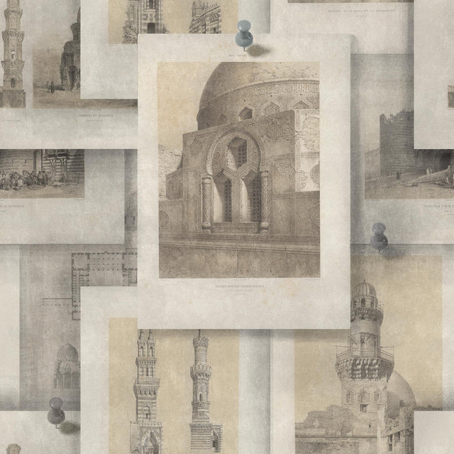 MindTheGap ARABIAN MONUMENTS ARCHITECTURAL Wallpaper