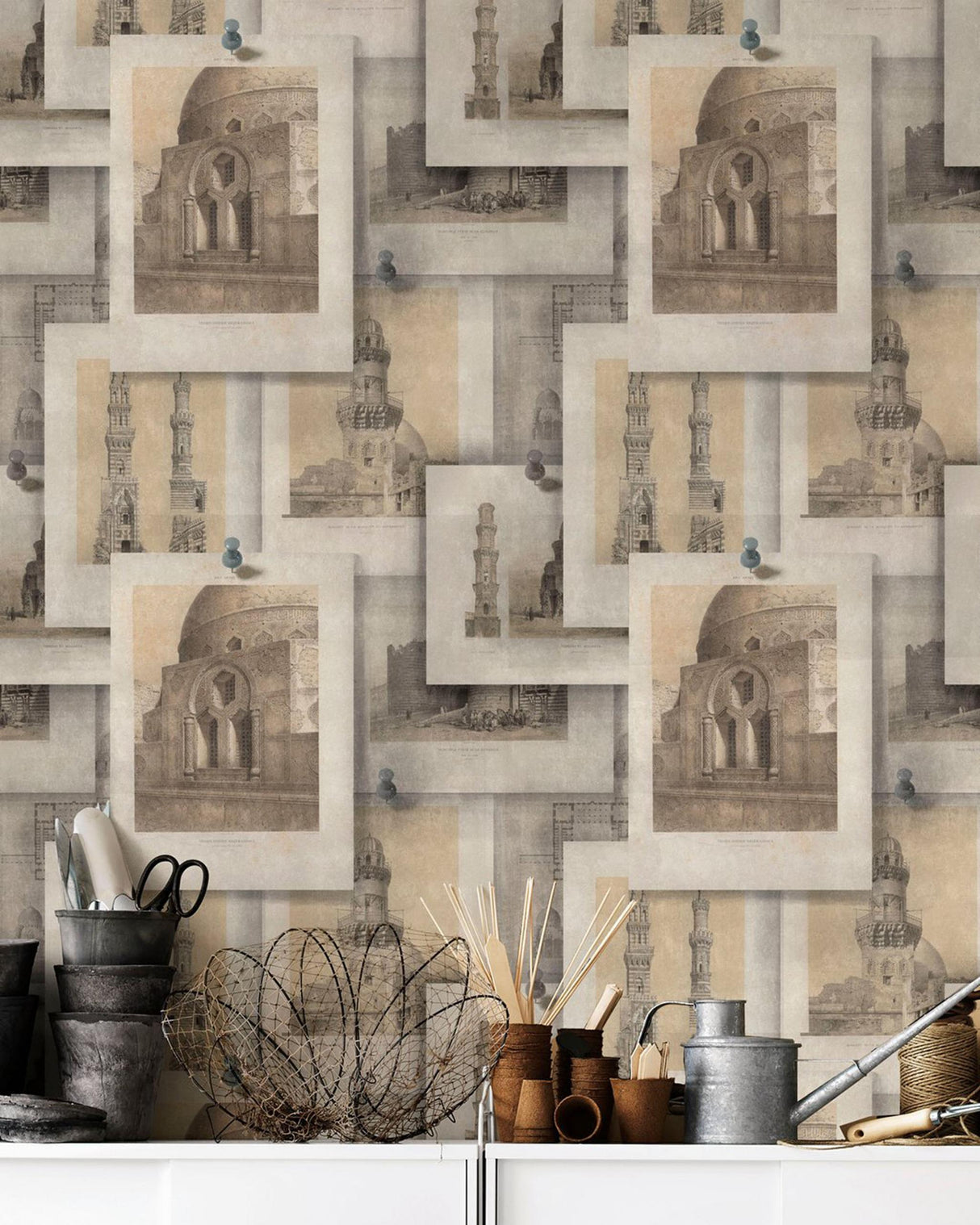 MindTheGap ARABIAN MONUMENTS ARCHITECTURAL Wallpaper