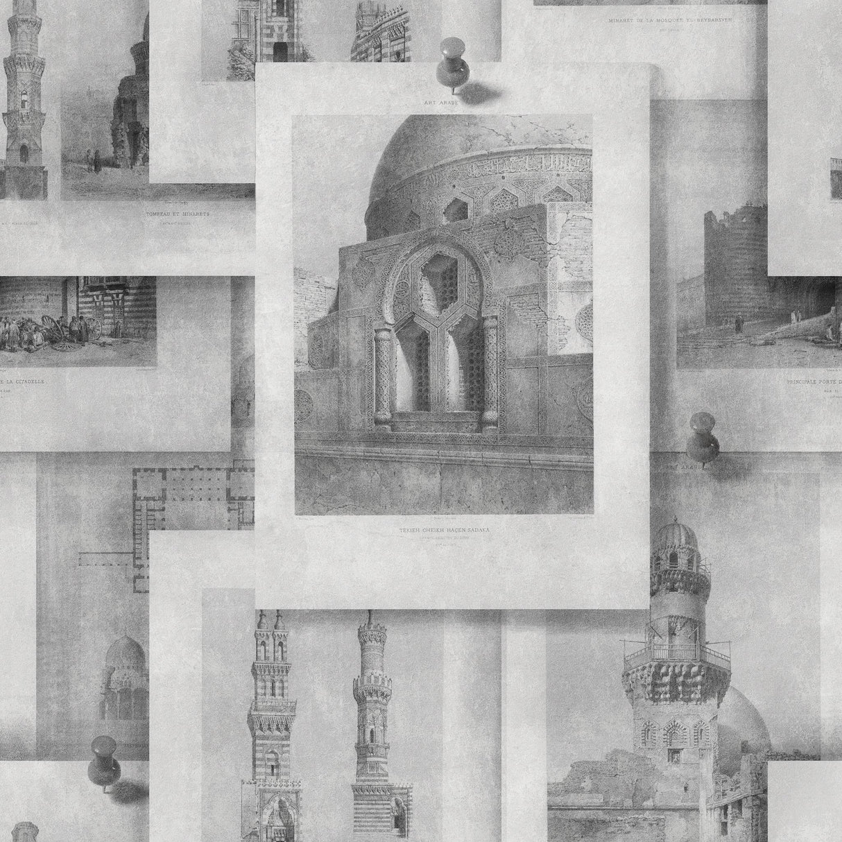 MindTheGap ARABIAN MONUMENTS NEUTRAL ARCHITECTURAL Wallpaper